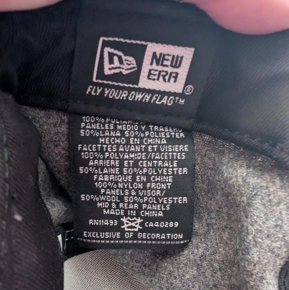 New era 9fifty‎ sweatered snap back hat size medium large - Picture 7 of 7